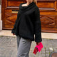 🎀Übergroßer schulterfreier Pullover für Damen