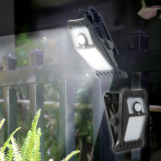 🍃Heißer Verkauf 49% RABATT🌟 Installationsfreie Solar-Klemmlampe