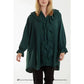 🎀Elegante Bluse mit Rüschen und V-Ausschnitt für Damen