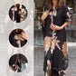 🌸Frühlingsangebote🌸 Lässiges 2-teiliges Set aus Hemd und Hose mit Revers für Damen