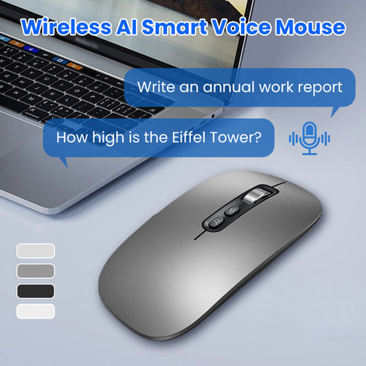 【🔥Todays niedrigster Preis 50% Rabatt】 Wireless AI Smart Voice Maus