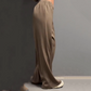 Zweiteiliges Set aus Mantel und Hose mit Farbblock-Reißverschluss