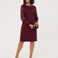 Elegantes Midikleid mit Rundhalsausschnitt für Damen