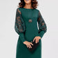 Elegantes Midikleid mit Rundhalsausschnitt für Damen