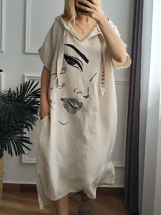 💃💥Ein Kleid mit Print für Frühling und Sommer