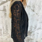 All-Over Spitze Mesh Blazer