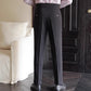 Herren Casual Vielseitige Blazer-Hose mit hoher Taille