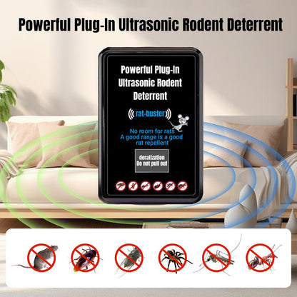 Leistungsstarke Plug-In-Ultraschall-Nagetierabschreckun