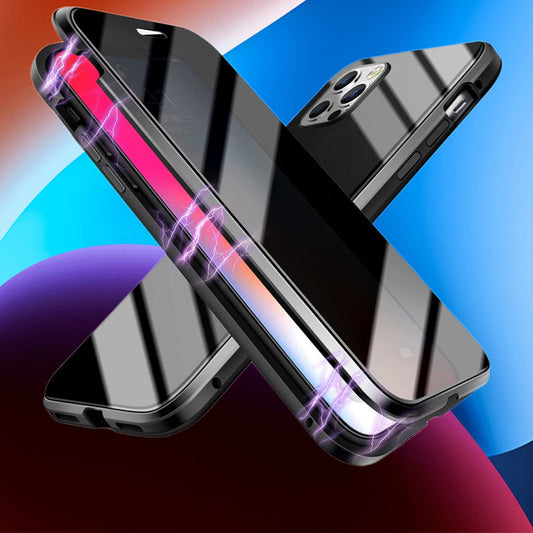Doppelseitige Schutzhülle aus gehärtetem Glas für das Telefon