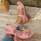 👡Damen Sandalen mit Blockabsatz
