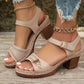 👡Damen Sandalen mit Blockabsatz