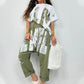 ✨Zweiteiliges lässiges Outfit mit Buchstabendruck für Damen