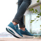 Frauen Casual Mode Atmungsaktiv Dicke Sohle Turnschuhe
