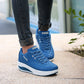 Frauen Casual Mode Atmungsaktiv Dicke Sohle Turnschuhe