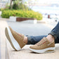 Frauen Casual Mode Atmungsaktiv Dicke Sohle Turnschuhe