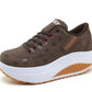 Frauen Casual Mode Atmungsaktiv Dicke Sohle Turnschuhe