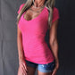 1 kaufen, 1 gratis💥Damen Sommer Tief V-Ausschnitt Slim Tops
