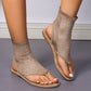 ✨Mesh Diamond Sexy Spitze Flache Sandalen