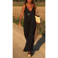 ✨Frühsommer Neu✨Damen V-Ausschnitt Maxi Cami Kleid