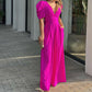 Damen Jumpsuits mit tiefem V-Ausschnitt und weitem Bein