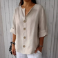 💥Limited Time Big Sale 49% OFF💥 Damen-Mode-Button-Top