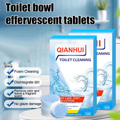 ⏳Begrenzte Zeit 50% Rabatt💥Kaufen Sie 3 und erhalten Sie 2 gratis💥🍋 Toilettenreiniger-Tabletten mit Zitronenduft
