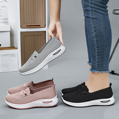 Leichte, atmungsaktive Slip-On Freizeitschuhe für Frauen🌹🌹