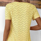Lässiges Damen-T-Shirt mit Rundhalsausschnitt und kurzen Ärmeln
