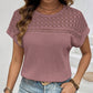 💥Hot Sales-49% OFF🍃 Gestrickte Mesh Short Sleeve Top
