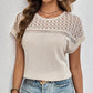 💥Hot Sales-49% OFF🍃 Gestrickte Mesh Short Sleeve Top
