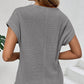 💥Hot Sales-49% OFF🍃 Gestrickte Mesh Short Sleeve Top
