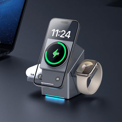 ✈️Kostenloser Versand🔥3-in-1 Faltbare Magnetische Kabellose Ladestation