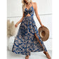 ⏳ Begrenzte Zeit 50% Rabatt! 💥Elegantes, sexy Neckholder-Kleid mit Blumendruck für Damen