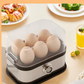 🥚✨ Multifunktionaler Eierdämpfer mit Dampfheiztechnologie – Schnelles Garen + Vielseitig! ✨