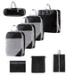 Leichtes Reisekoffer-Organizer-Taschen-Set