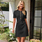 Elegantes, klassisches Slim-Fit-Kleid für Damen
