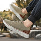 Atmungsaktive, leichte Strick-Sneaker für Herren mit Patchwork-Design