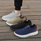 Atmungsaktive, leichte Strick-Sneaker für Herren mit Patchwork-Design