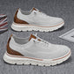 Atmungsaktive, leichte Strick-Sneaker für Herren mit Patchwork-Design