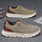 Atmungsaktive, leichte Strick-Sneaker für Herren mit Patchwork-Design