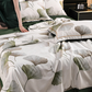 🔥Sommerlimitiertes Angebot 55 % Rabatt🌸Kühlendes atmungsaktives Blumenbettlaken (4-teiliges Set)