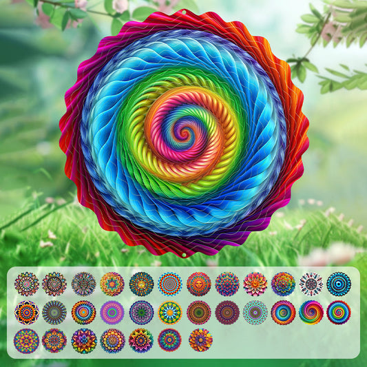 Hängender Windspinner für drinnen und draußen