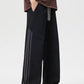 Herrenhose mit elastischer Taille und Kordelzug im lockeren Schnitt