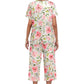 ⏳Begrenzte Zeit 50% Rabatt💥Women's Printed Top & Pants Nachtwäsche Set