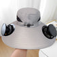 🎁 Hot Sale 50% OFF 💖 Ultraleichte Solar Fan Sonnenhut