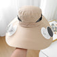 🎁 Hot Sale 50% OFF 💖 Ultraleichte Solar Fan Sonnenhut