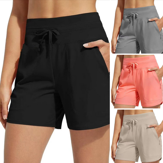 Sportshorts für Damen mit Taschen