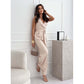 ☀️Frauen ärmelloser V-Ausschnitt Solid Jumpsuit🕊️