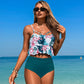 Lässiges zweiteiliges Bikini-Set für Damen