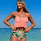 Lässiges zweiteiliges Bikini-Set für Damen